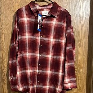 Women’s Red Plaid Flannel